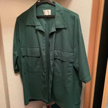 라운지웨어 M 사이즈 다크 그린