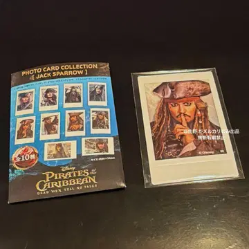 도쿄 코믹콘 2025 조니 뎁 잭 스패로우 포토 카드