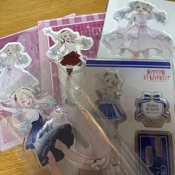 오오사와 루리노 아크릴 스탠드 5개 세트