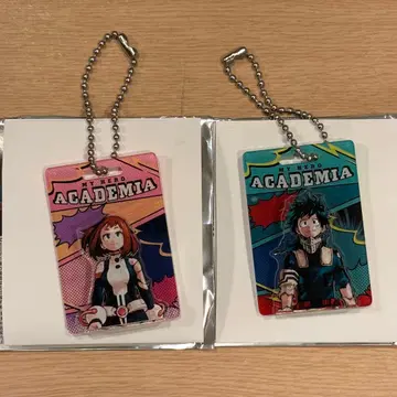 히로아카 미도리야 이즈쿠 우라라카 오챠코 히로아카 패키지풍 키체인 점페스