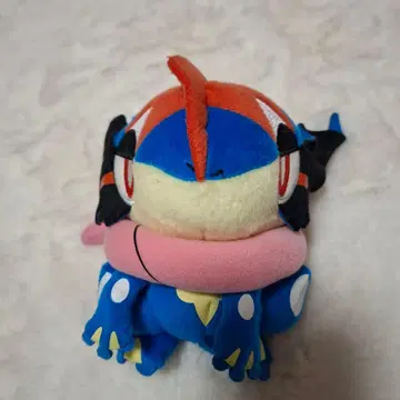 지우(사토시)의 개굴닌자 봉제 인형 초레어