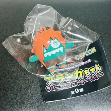 스트리트 파이터 6 블랑카짱 러버 마스코트 키링 06번