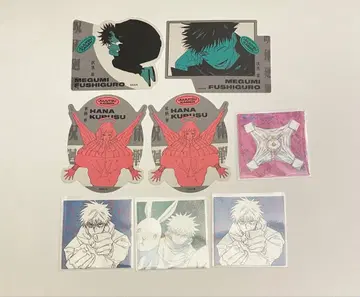 주술회전 다이컷 스티커 원화 후시구로 메구미 라이쿠 하나