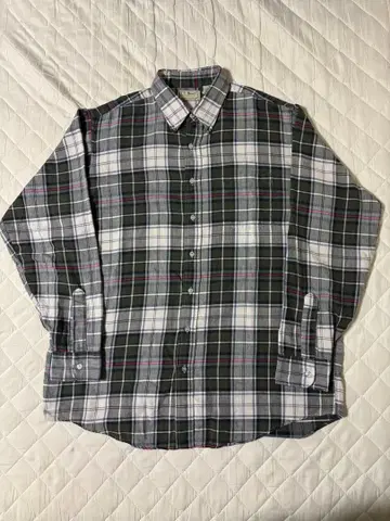 80~90s USA제 LL bean 엘엘빈 BD 체크 셔츠