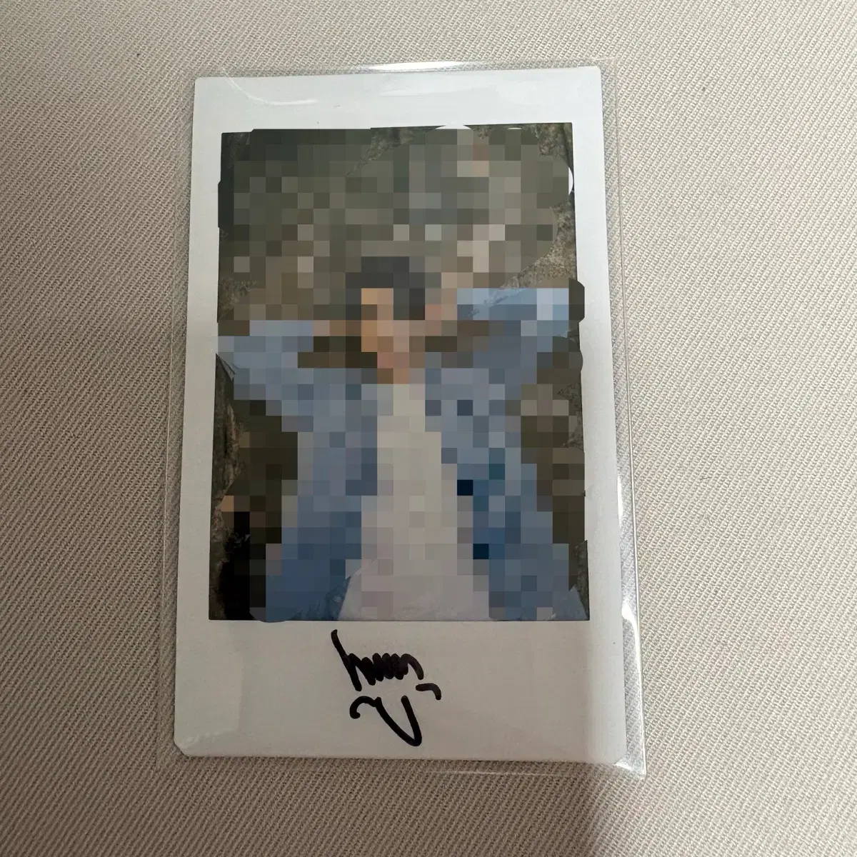 idntt ファニ　サインポラロイド　チェキ Idntt Jaeyoung K-pop Together raffle sign polaroid sell | Bunjang