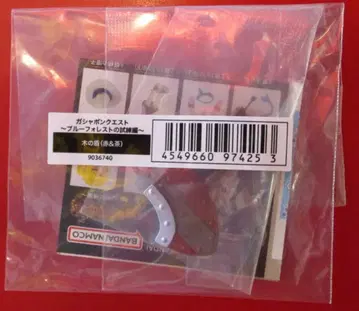 반다이 블루 포레스트의 시련편 나무 방패 (빨간색 & 브라운)