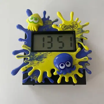 스플래툰 3 제일복권 B상 알람 시계