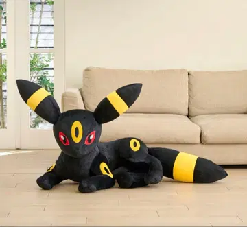 포켓몬 등신대 블래키 누워있는 봉제 인형