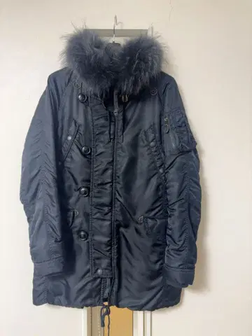 G.O.A 네이비 밀리터리 자켓