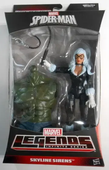 HASBRO 그린 고블린 스파이더맨 스카이라인 사이렌 / 블랙캣 6인치