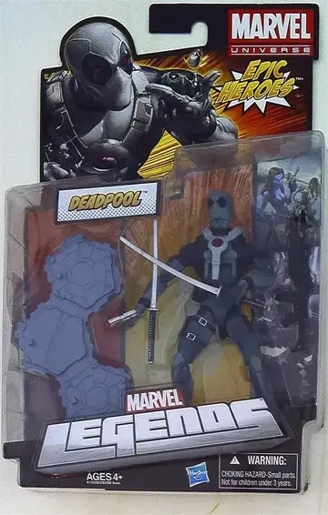 HASBRO EPIC HEROES 데드풀 (코스튬 / 그레이) 6인치