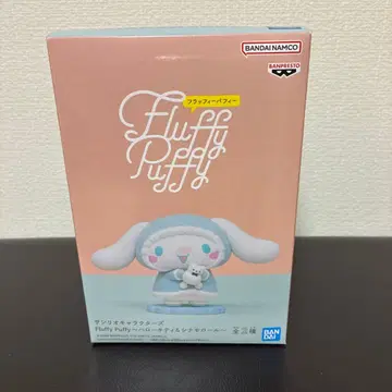 산리오 캐릭터즈 Fluffy Puffy 시나모롤 피규어