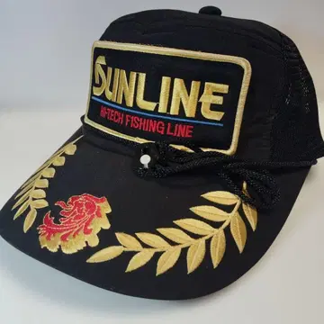 Sunline 자수 메쉬 캡 프리 사이즈