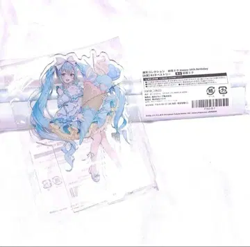 라쿠텐 컬렉션 하츠네 미쿠 16th Birthday 아크릴 스탠드