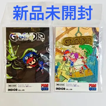 그란디아 핀즈 로고 저스티 GRANDIA PINS GEEK 세가