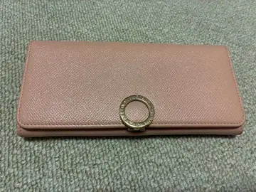 불가리 핑크 장지갑