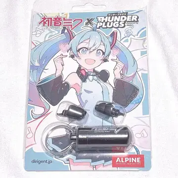 하츠네 미쿠 Thunderplugs 썬더플러그 라이브용 귀마개 마지미라