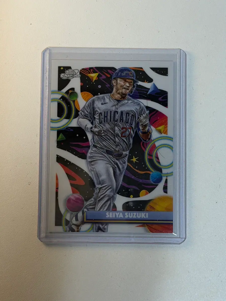 스즈키 세이야 2025 Topps 야구 카드 MLB