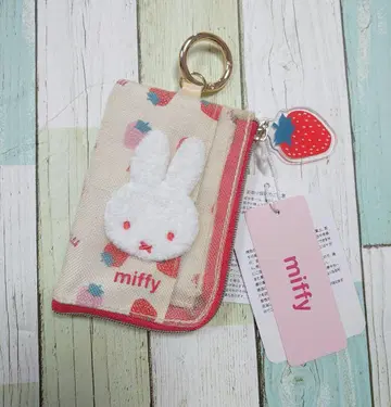 미피 스마트 키케이스 딸기 패턴