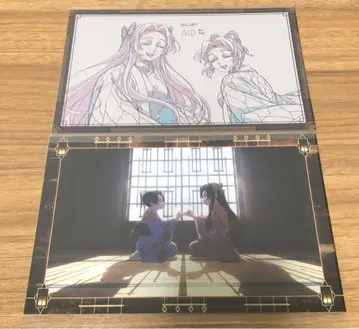 귀멸의 칼날 영수증 캠페인 엽서 나비 자매 시노부 카나에