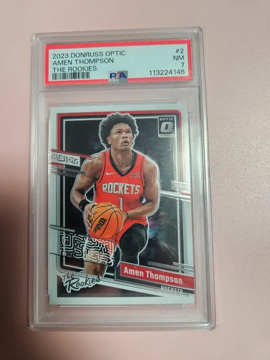 NBA)아멘 탐슨 PSA 7등급 2023 Donruss TheRookie