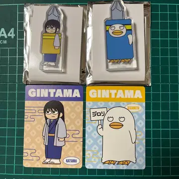 은혼 PLAZA 지로리 아크릴 블록 가츠라 코타로 엘리자베스