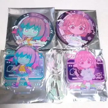 밀키 서브웨이 ORB 콜라보 카페 아크릴 스탠드 치하루 마키나