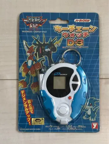 레트로 미사용 디지몬 어드벤처 02 키체인 워치