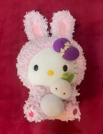 초레어 지역 한정 키티 헬로키티 홋카이도 한정 눈 토끼 눈사람 봉제 인형