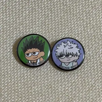 헌터x헌터 HUNTER x HUNTER 지로리 캔뱃지 키루아 곤