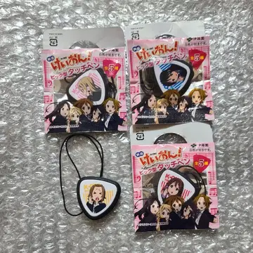 케이온! 피크형 터치 펜 스트랩 키링