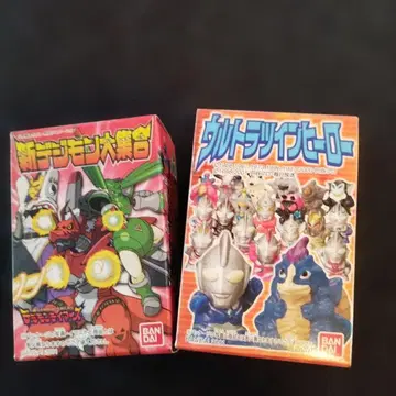 BANDAI 울트라맨 피규어 신 디지몬 대집합 세트 미개봉품