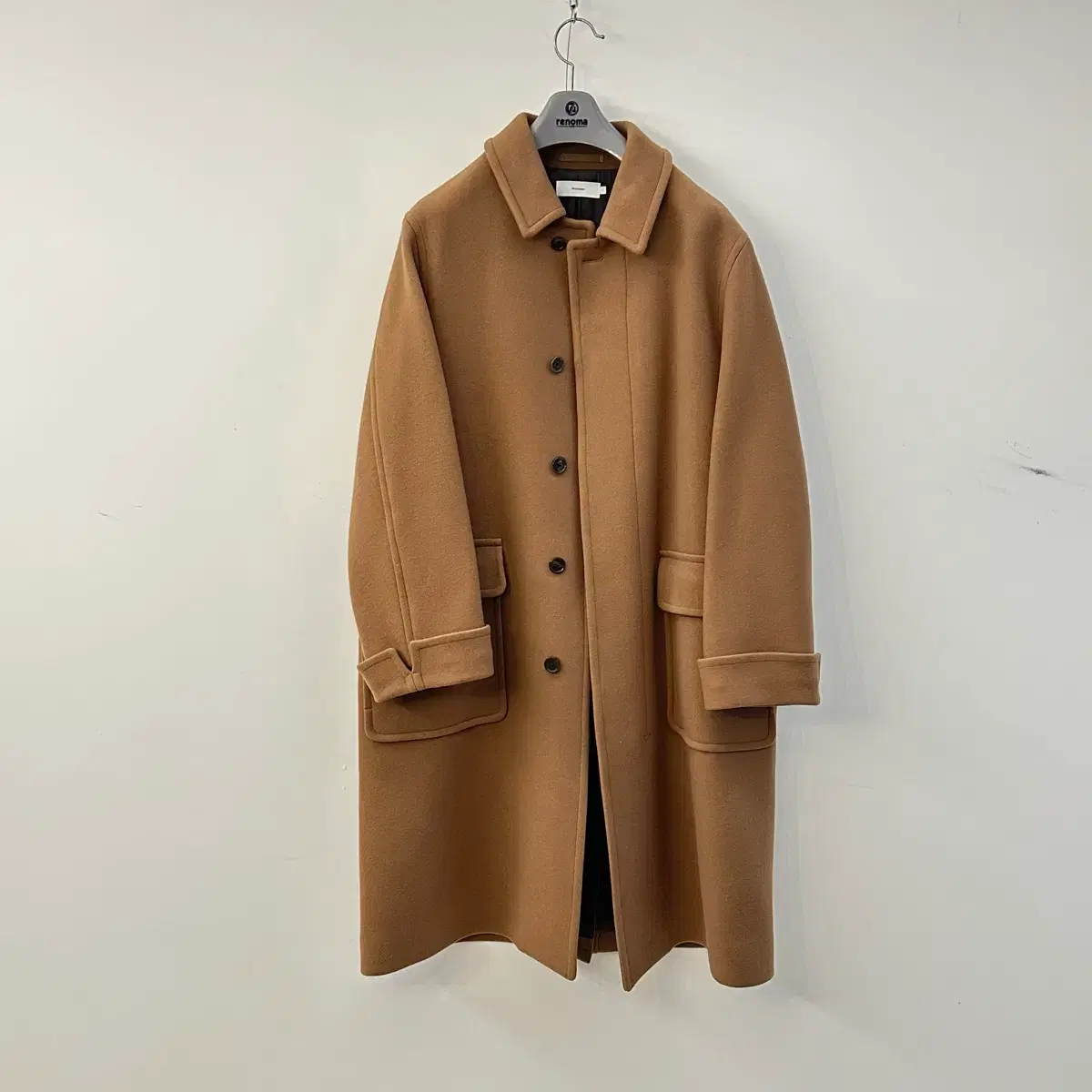 Last Price) Graphpaper Wool Cashmere Melton Coat [1] #그라프페이퍼