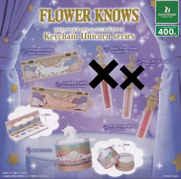 Flower Knows 미니어처 키링 유니콘 시리즈 ver.