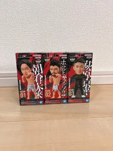 RIZIN 월드 컬렉터블 피규어 vol.1 아사쿠라 미쿠루 등