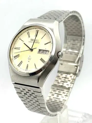 [ 작동품 ] SEIKO 세이코 킹 쿼츠 남성용 쿼츠 손목시계