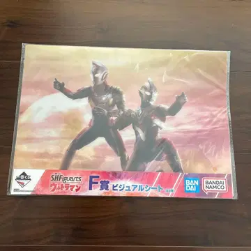 SHFiguarts 울트라맨 F상 비주얼 시트 3장 세트