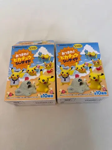 모여라! 피카츄 사이드 미니 피규어 컬렉션 2개 포켓몬 센터