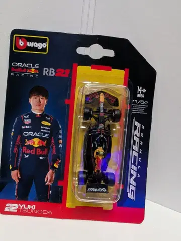 Bburago 1/64 레드불 레이싱 RB21 츠노다 유키