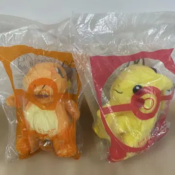 2001년 포켓몬x맥도날드 콜라보 미개봉 봉제 인형 피카츄 리자드