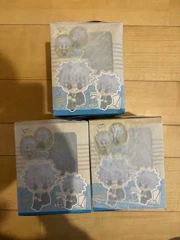 미개봉 새상품 주술회전 룩업 고죠 사토루 수트 3세트