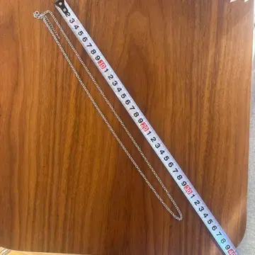 스테인리스 소재 체인 목걸이 약 60cm