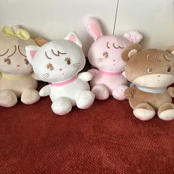 mikko characters 프라이스 마시모치 봉제 인형 4개 세트