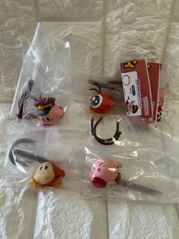 별의 커비 x 한큐 기차 가챠 사진 찰칵 놀이 4종 세트