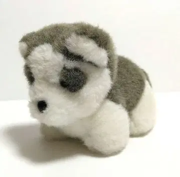 MSP 시베리안 허스키 봉제 인형 레트로