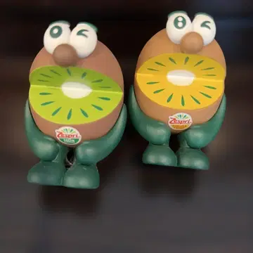 제스프리 키위 브라더스 피규어 2체 세트