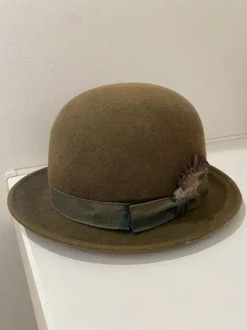 Stetson 올리브 그린 펠트 햇