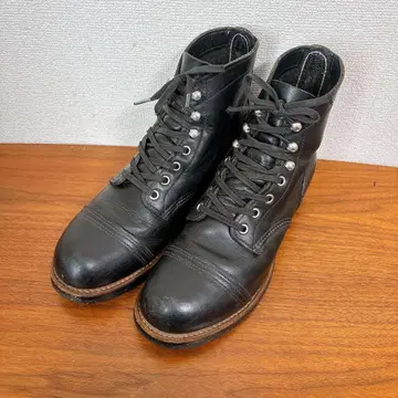 RED WING 8114 아이언레인저 워크 부츠 블랙 24.5cm