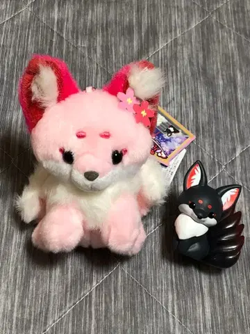 쵸콘토 쿠비사마 봉제 인형 미즈보탄 쵸콘토 쿠비 여우 피규어