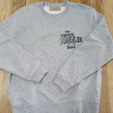 폴로 그레이 크루넥 맨투맨